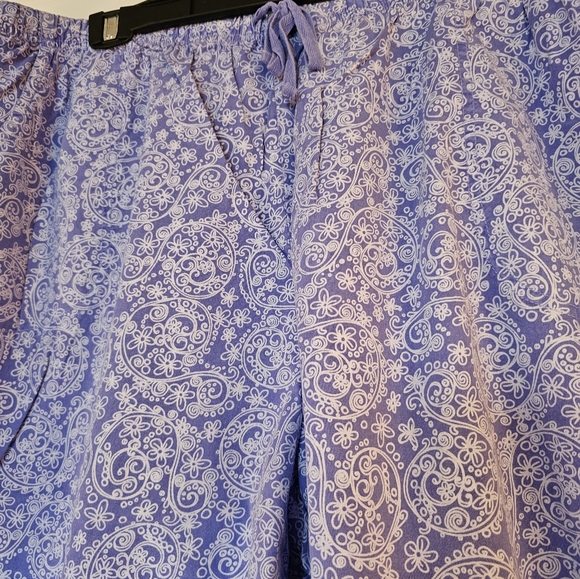 FRESH PRODUCE Brand Cotton Capris - Size 3X - Picture 3 of 5